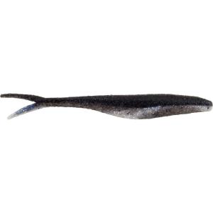 imageBerkley PowerBait MaxScent Flatnose Jerk Shad Fishing Soft BaitBlack Shiner