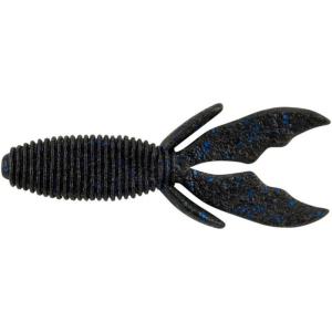 imageBerkleyBerkley PowerBait MaxScent Creature Hawg Rubber Swimbait 4 Black Blue Fleck 8 CountBlack Blue Fleck