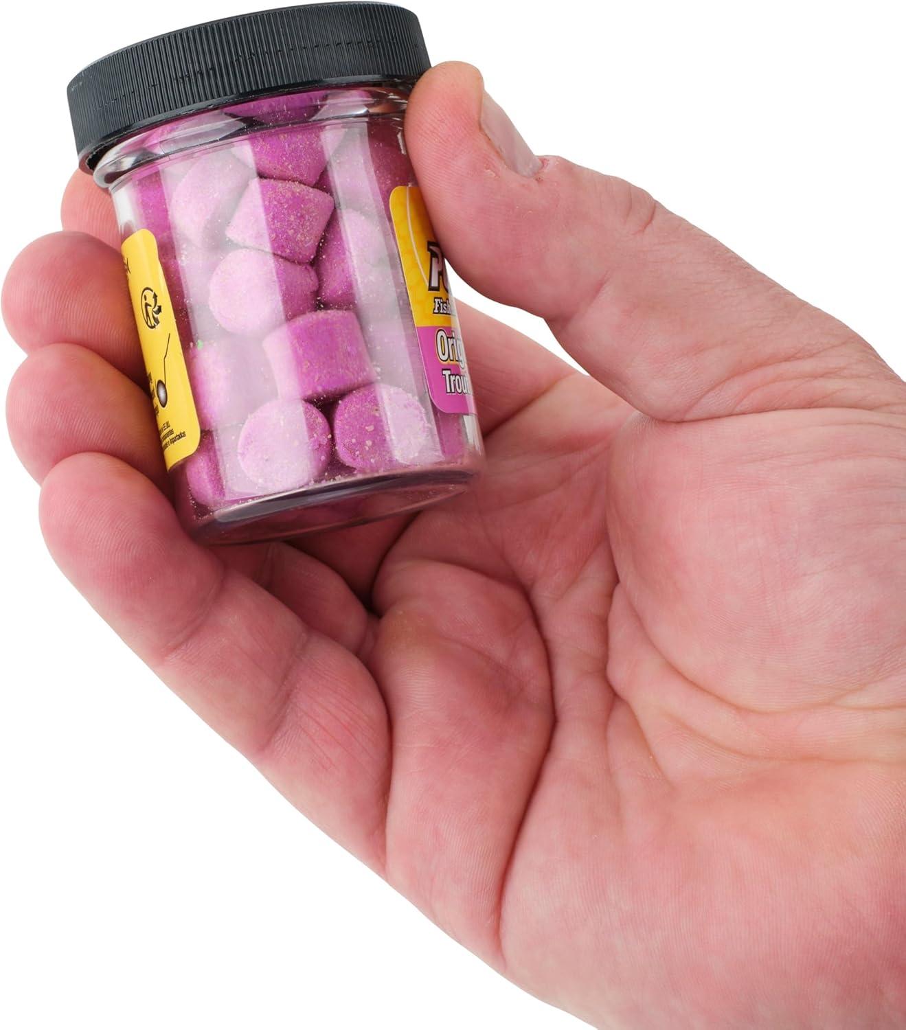 imageBerkley PowerBait Power Nuggets Fishing Dough Bait Assorted Colors Scent Dispersion Technology Irresistible Scent and Flavor Moldable and Easy to UseGrape