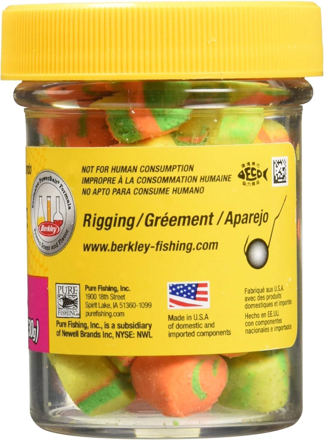 imageBerkley PowerBait Power Nuggets Fishing Dough Bait Assorted Colors Scent Dispersion Technology Irresistible Scent and Flavor Moldable and Easy to UseRainbow