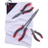 imageBerkley Anglers Essential Plier Kit Includes 11 Berkley XCD Pliers 6 XCD StraightNose Pliers XCD Superline Cutter and Microfiber Towel