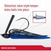 imageBerkley Flipping Fishing JigsBlack Brown Amber