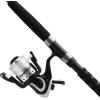imageBerkley Fusion Spinning Reel and 7 Fishing Rod Combo 2 Ball Bearings with Lightweight Graphite Reel Body 2Piece Rod