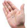 imageBerkley Fusion19 Wide Gap Live Bait Hooks Size 4 Fishing Hooks Needle Point with SlickSet Coating for Easy Penetration Forged for Added StrengthSmoke Satin