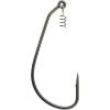 imageBerkley Fusion19 Wide Gap Live Bait Hooks Size 4 Fishing Hooks Needle Point with SlickSet Coating for Easy Penetration Forged for Added StrengthSmoke Satin