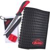 imageBerkley Hook Em and Cook Em Fillet Kit Includes 20 x 12 Rubber Fillet Mat 7 XCD Stainless Steel Knife Handheld Knife Sharpener and Microfiber Towel