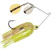 imageBerkley Power Blade Compact Fishing SpinnerbaitsWhite ChartreuseSilver  Gold