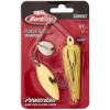 imageBerkley Power Blade Compact Fishing SpinnerbaitsWhite ChartreuseSilver  Gold