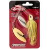 imageBerkley Power Blade Compact Fishing SpinnerbaitsWhite ChartreuseSilver  Gold