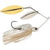 imageBerkley Power Blade Compact Fishing SpinnerbaitsWhiteSilver  Gold