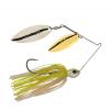 imageBerkley Power Blade Compact Fishing SpinnerbaitsWhiteSilver  Gold