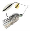imageBerkley Power Blade Compact Fishing SpinnerbaitsWhiteSilver  Gold