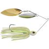imageBerkley Power Blade Standard Fishing SpinnerbaitsWhite ChartreuseSilver  Gold