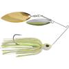 imageBerkley Power Blade Standard Fishing SpinnerbaitsWhite ChartreuseSilver  Gold