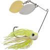 imageBerkley Power Blade Standard Fishing SpinnerbaitsWhite ChartreuseSilver  Gold