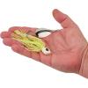 imageBerkley Power Blade Standard Fishing SpinnerbaitsWhite ChartreuseSilver