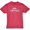 imageBerkley Short Sleeve Distressed LogoHeather Red