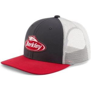 imageBerkley HatCharcoalRed Logo