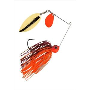 imageBerkley Power Blade Compact Fishing SpinnerbaitsFire CrawSilver  Gold
