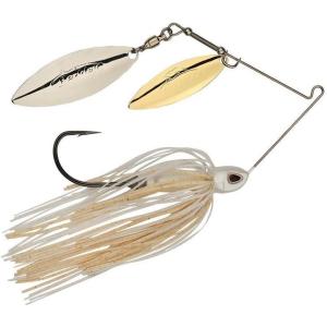 imageBerkley Power Blade Compact Fishing SpinnerbaitsWhiteGold  Silver