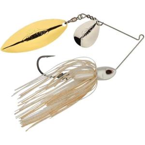 imageBerkley Power Blade Compact Fishing SpinnerbaitsWhiteSilver  Gold