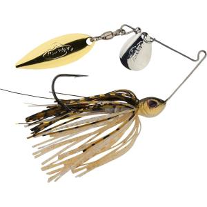 imageBerkley Power Blade Standard Fishing SpinnerbaitsGolden ShinerSilver  Gold