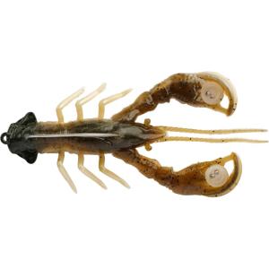 imageBerkley PowerBait Clatter Craw Fishing Soft BaitGreen Pumpkin Crme