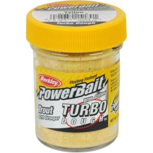 imageBerkley PowerBait Trout Fishing Dough BaitYellow  Glitter