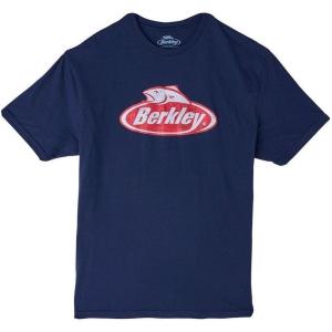 imageBerkley Short Sleeve Distressed LogoNavy