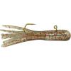 imageBerkley PowerBait PreRigged Atomic Tubes Fishing Soft BaitClear Brown Red Fleck