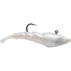 imageBerkley PowerBait Saltwater PowerSwitch Shrimp Fishing Soft BaitPearl White