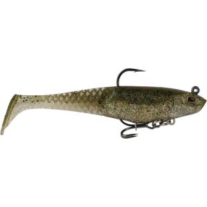 imageBerkley PowerBait Saltwater PreRigged Cullshad Fishing Soft BaitSilver Flash