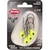 imageBerkley Fusion19 Hybrid Fishing JigheadsChartreuse