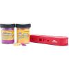 imageBerkley PowerBait Trout Dough Molding Multipack Peach and Grape 2 Jars of Fishing Dough Bait 2 Molds  Molder Included Irresistible Scent and Flavor Moldable and Easy to Use