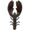 imageBerkley Chigger Craw PowerBait  4in  10cm  Model PBBCHC4BLRBlack Red Fleck