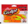 imageBerkley Gulp Minnow Grub Fishing Soft Bait Firetiger 4quot