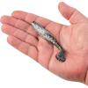 imageBerkley Gulp Paddleshad Fishing Soft BaitBlack Silver