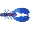 imageBerkley PowerBait Chigger Craw Sapphire Blue 4quot 9 Count
