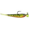 imageBerkley PowerBait Power Minnow Fishing Bait Firetiger 2in  5cm Irresistible Scent ampamp Flavor Realistic Action Split Tail Design Ideal for Bass Walleye Trout Panfish Species and More
