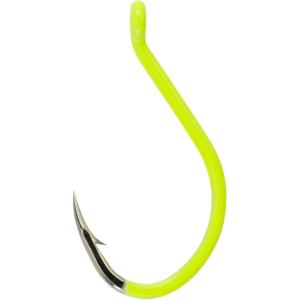 imageBerkley Fusion19 Wide Gap Live Bait Hooks Size 4 Fishing Hooks Needle Point with SlickSet Coating for Easy Penetration Forged for Added StrengthChartreuse