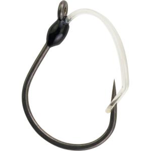 imageBerkley Fusion19 Wide Gap Live Bait Hooks Size 4 Fishing Hooks Needle Point with SlickSet Coating for Easy Penetration Forged for Added StrengthSmoke Satin