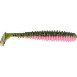 imageBerkley Paddle Tail Trout Fishing Bait 2 in French Pearl Multipurpose Reliable Paddle Tail Actions Eyepopping Colors Multiple Rigging OptionsBaby Rainbow