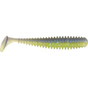 imageBerkley Paddle Tail Trout Fishing Bait 2 in French Pearl Multipurpose Reliable Paddle Tail Actions Eyepopping Colors Multiple Rigging OptionsElectric Blue Chartreuse