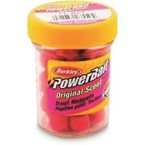 imageBerkley PowerBait Power Nuggets Fishing Dough Bait Assorted Colors Scent Dispersion Technology Irresistible Scent and Flavor Moldable and Easy to UseFluorescent Red