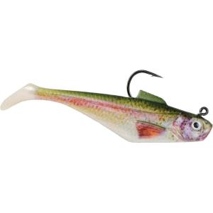 imageBerkley PowerBait PreRigged Swim Shad Fishing Bait HD Rainbow Trout 3in  8cm Irresistible Scent ampamp Flavor Realistic Profile ReadytoFish Ideal for Bass Walleye Pike and More