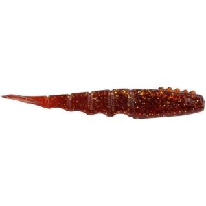 imageBerkley PowerBait Saltwater Bonga Shrimp Fishing Soft Bait Irresistible Scent and Flavor Realistic Shrimp Profile and Action Perfect for Redfish Trout Snook and MoreRoot Beer Gold