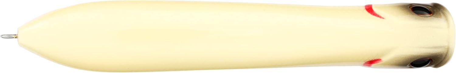 imageBerkley Cane Walker Topwater Fishing Lure Bone 57 oz 110mm Topwater Heavy Tail Weight for LongDistance Casting Equipped with Fusion19 Hook