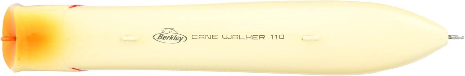 imageBerkley Cane Walker Topwater Fishing Lure Bone 57 oz 110mm Topwater Heavy Tail Weight for LongDistance Casting Equipped with Fusion19 Hook