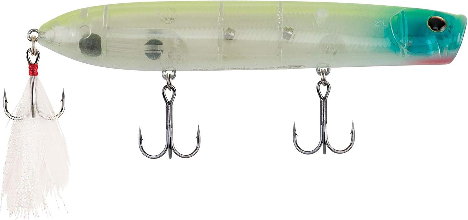 imageBerkley Cane Walker Topwater Fishing Lure CJ Shad 56 oz 125mm Topwater Heavy Tail Weight for LongDistance Casting Equipped with Fusion19 Hook