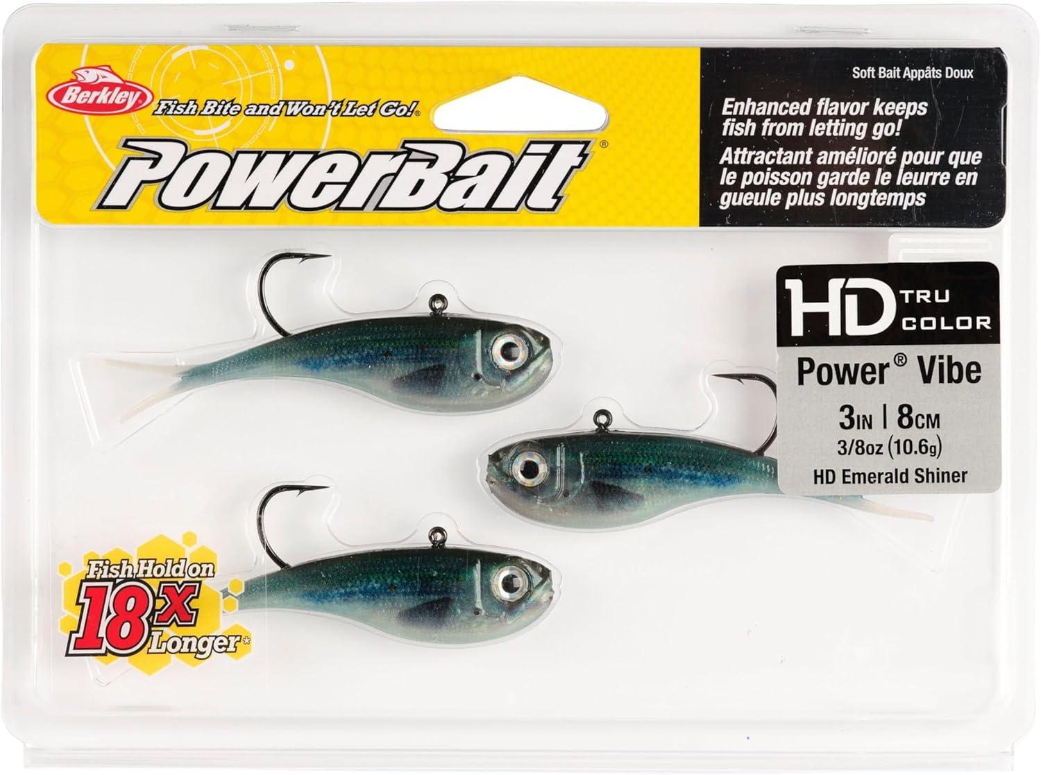 imageBerkley PowerBait Power VibeHD Emerald Shiner